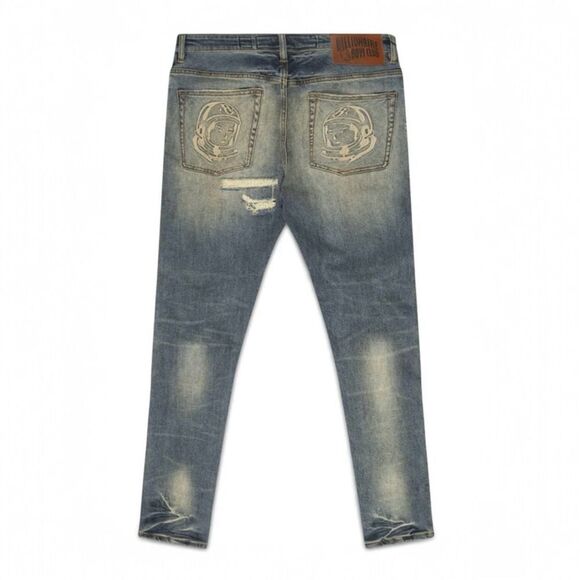 New Billionaire Boys Club 42x33 Slim BB Clubhouse Stretch Button‎ Fly Jeans - Picture 2 of 15